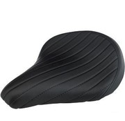 Biltwell asiento solo Thinline vertical Tuck ñ Roll - Negro