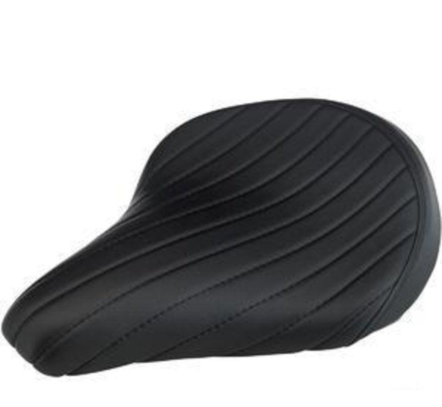 asiento solo Thinline vertical Tuck ñ Roll - Negro