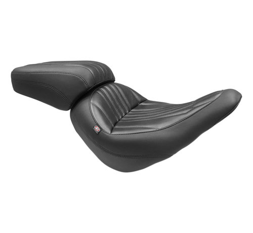 Mustang asiento solo tour Puntada trapezoidal Se adapta a:> Softail 18-22 FLSB / FXLR Sport Glide