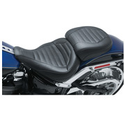 Mustang seat solo tour Trapezoid stitch Fits:> Softail 18‐23 FLFB/​FLFBS Fat Boy