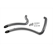 TC-Choppers Auspuff Drag Pipe Set Curve Passend für: > Softail FLST/FXST 86-06