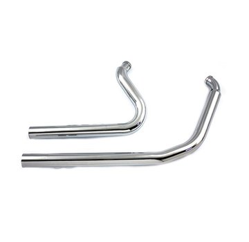 TC-Choppers Exhaust Drag Pipe Set Straight Cut Fits: > Softail 1986-2006 without floorboards