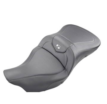 Saddlemen verwarmde Extended Reach Road Sofa Seat met of zonder rugleuning van de bestuurder Geschikt voor: > 08‐22 Touring