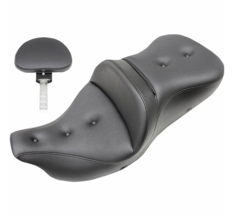 Extended Reach Road Sofa Seat with or without driver’s backrest for 08-22 FLH/T