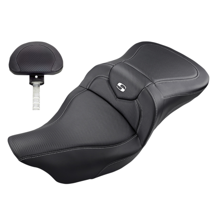 CF Road Sofa Seat with or without driver’s backrest Fits: > 08‐21 FLH/T