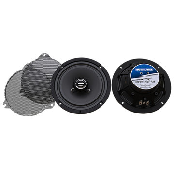 Hogtunes audio Replacement Generation 4  Front and/or Rear Speakers 2 Ohm  6.5” Fits: > 14‐21 Touring