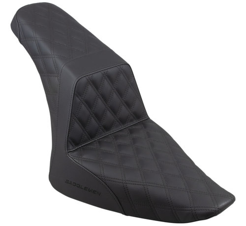 Saddlemen  seat Step-Up Full LS Fits:> Softail 12-17 FLS 11-13 FXS Slim /Blackline