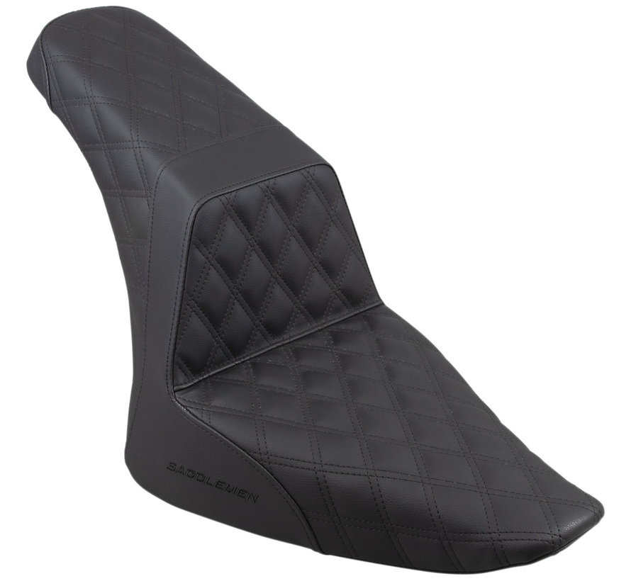 asiento Step-Up Full LS Se adapta a:> Softail 12-17 FLS 11-13 FXS Slim / Blackline