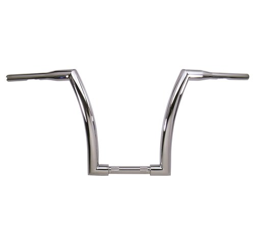 Alcapone Handlebar 12" Rise and 1 5" outside diameter - Chrome or black Fits: > 1" riser clamp