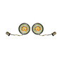 Amber/White Dynamic Ringz™ turnsignals front