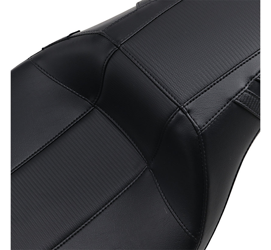 Outcast Daddy Long Legs carbon fiber Seat Fits: >08‐21 FLH/​FLT