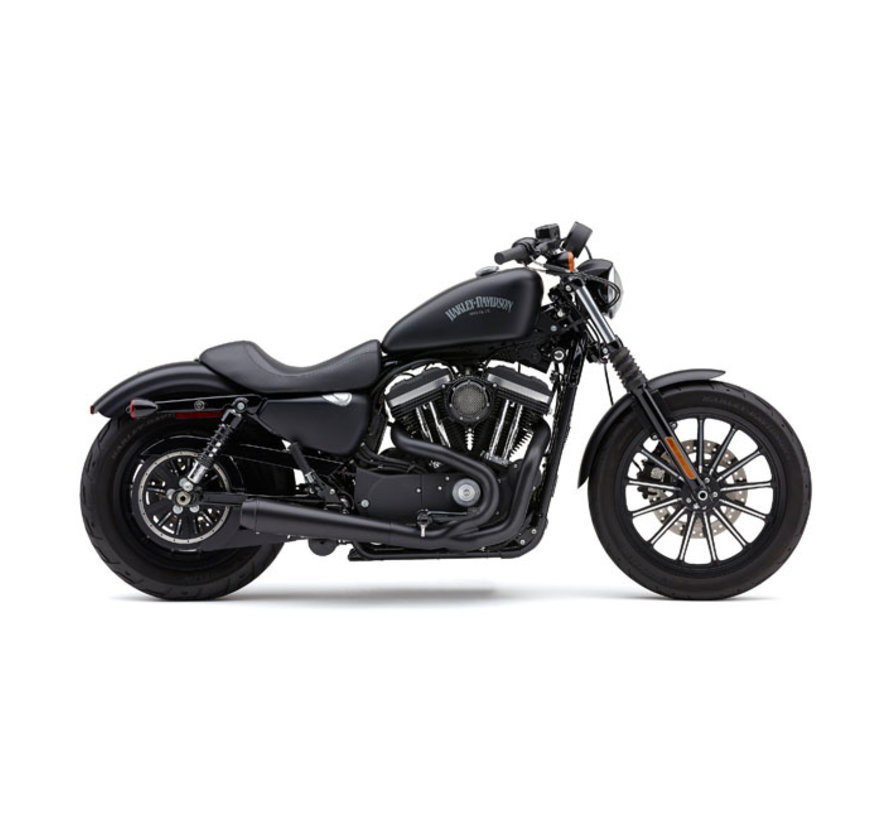 El Diablo 2-into-1 exhaust black or chrome Fits: > 14-21 XL Sportster