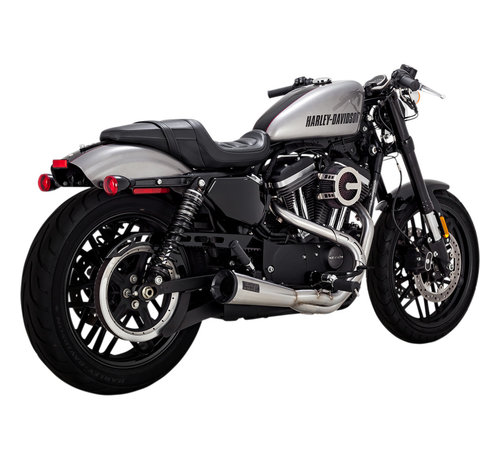 Vance & Hines Échappement Upsweep 2-1 en acier inoxydable Pour : > 04-21 Sportster