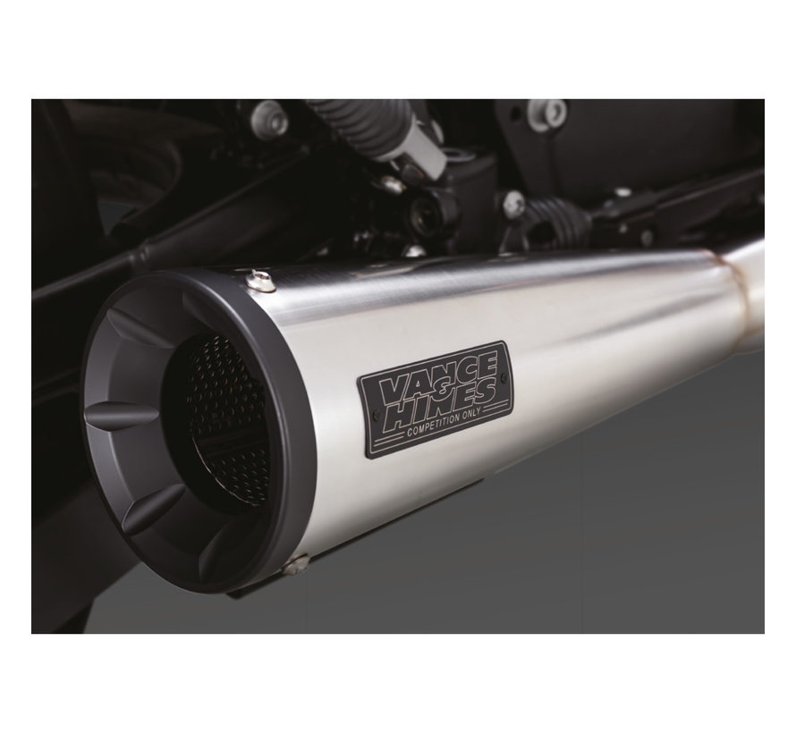 stainless 2-1 Upsweep exhaust Fits: > 04-21 Sportster