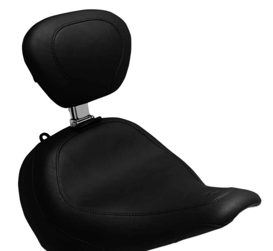 Wide Tripper™ Solo Seat with backrest Fits:> Softail 18-22