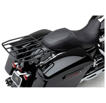 Cobra Big Ass® Detachable Luggage Rack black or chrome Fits: >09‐23 FLH/​FLT