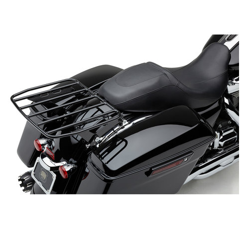 Cobra Big Ass® Detachable Luggage Rack black or chrome Fits: >09‐23 FLH/​FLT