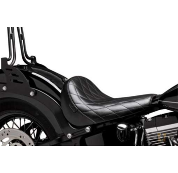 Le Pera Seat Bare Bone Solo diamant: Past op: > 11-13 FXS Softail Blackline; 12-17 FLS/S Softail Slim