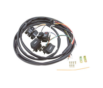 MCS Kit de cables e interruptores del manillar Se adapta a:> 82-95 BT, XL