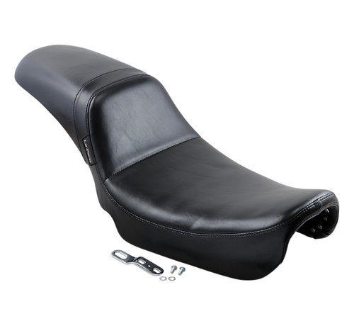 Le Pera seat Daytona Daddy long Legs 2-up Smooth 06-17 FLD/FXD Dyna