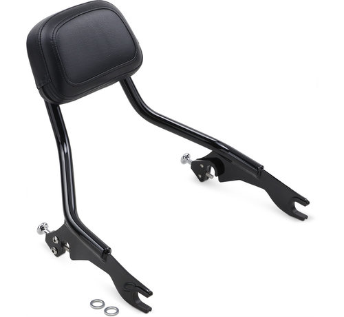 Cobra Detachable Backrest black or chrome Fits : > 99-08 FLHR/FLT/FLHT/FLTR/FLHX Models