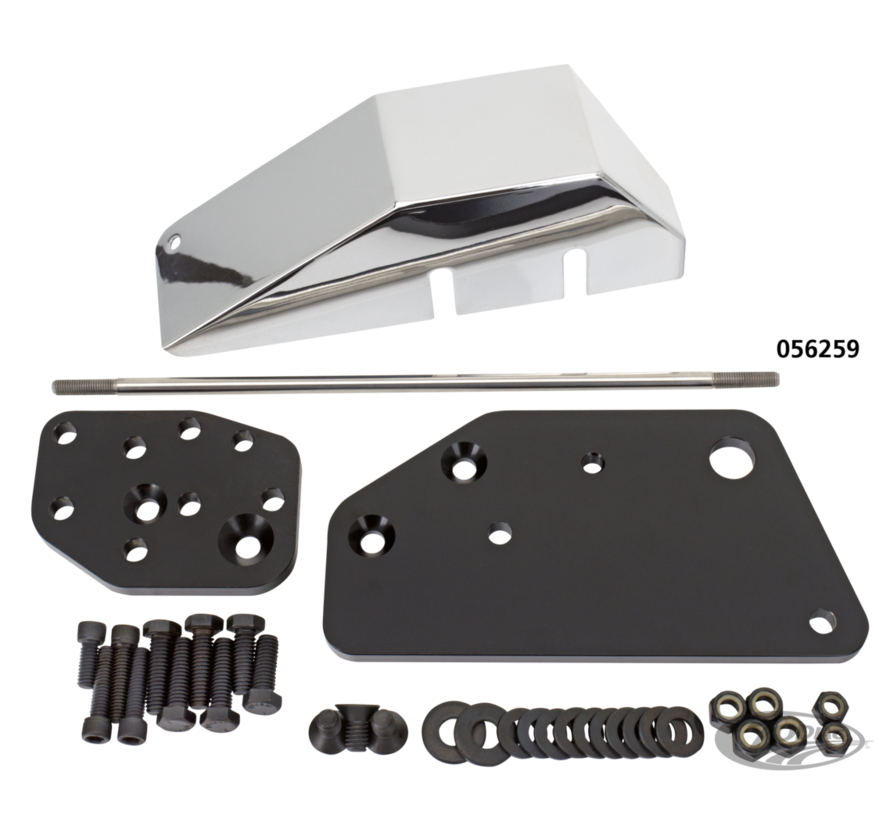 Controls floorboard extension kits for Softail
