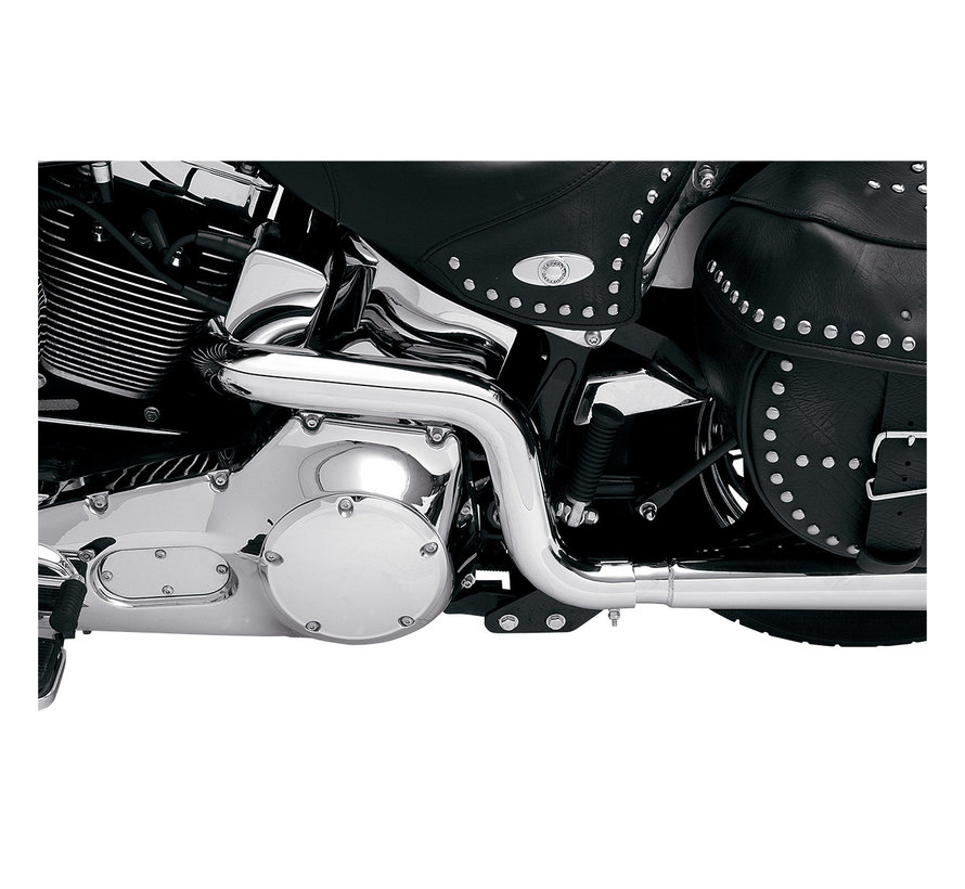 Power Curve True-Dual Crossover Headers - Softail 86-06