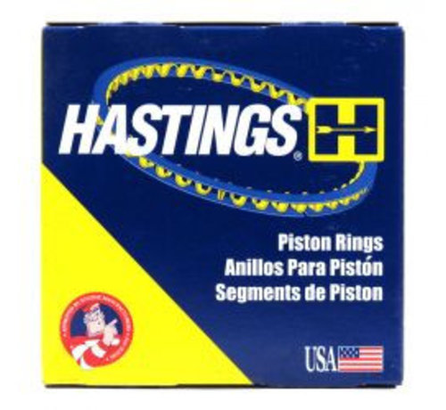 Hastings Jeu de segments de piston chrome/molybdène d'alésage 3-3/16" Convient à : > 72-85 XL