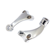 TC-Choppers Sportster forward control footpeg support set. Chroom Past op: > XL04-up