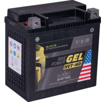 intAct Batterie Bike-Power GEL Compatible avec : > 02-06 V-Rod, 07 VRSCR, 03-10 XB