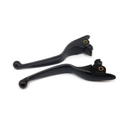 TC-Choppers Palancas de manillar Wide Blade negras o cromadas para:> Touring 17-20