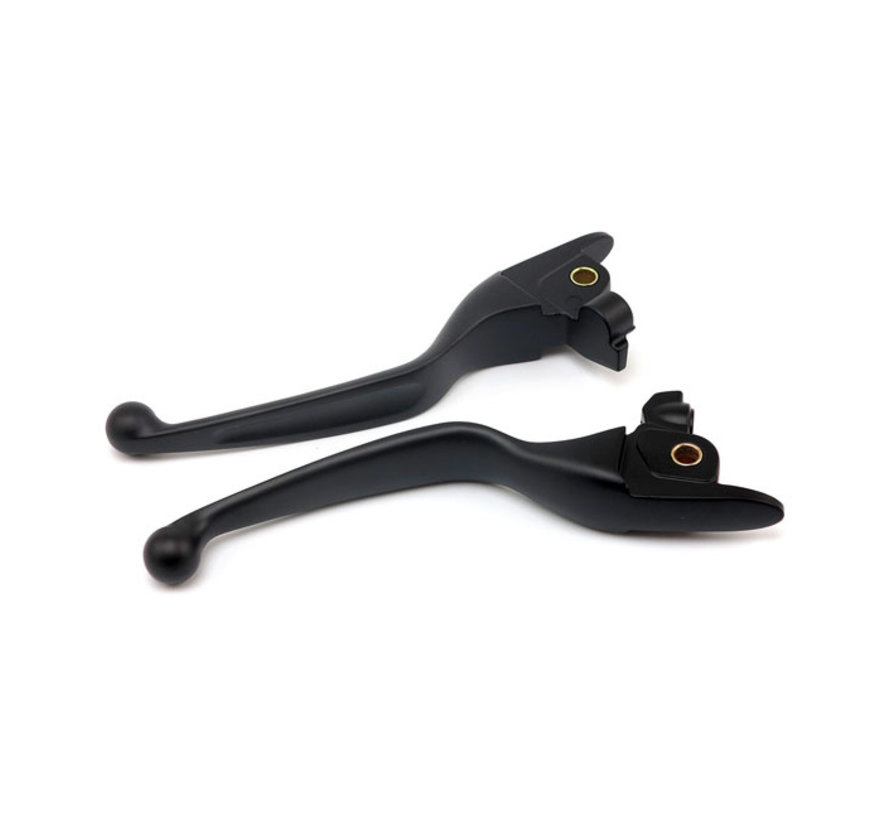 Wide Blade handlebar levers black or chrome fits: > 17-20 Touring