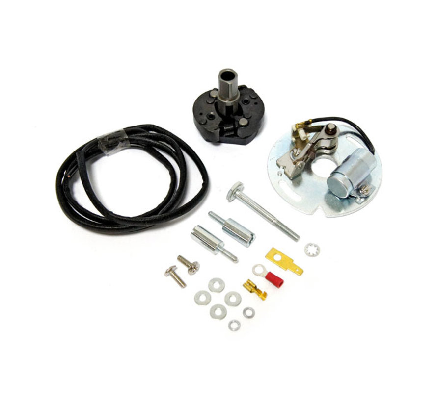 ignition advance unit and point plate kit