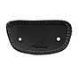 mini fender bib Plain with braided edges Black Fits: > 00-03 FLSTS; 06-07 FLSTSC; 07-17 FLSTC; 05-17 FLSTN; 97-21 FLT/Touring