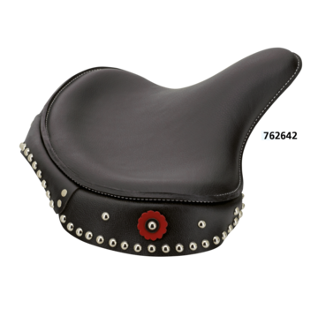 Samwell Supplies Deluxe solo saddle black early-style (OEM 52006-47)