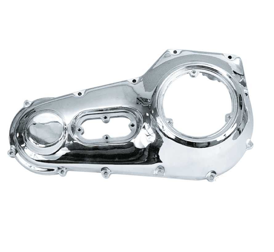 Chrome Outer Primary Cover Fits: > 1989-1993 Softail and 1991-1993 Dyna