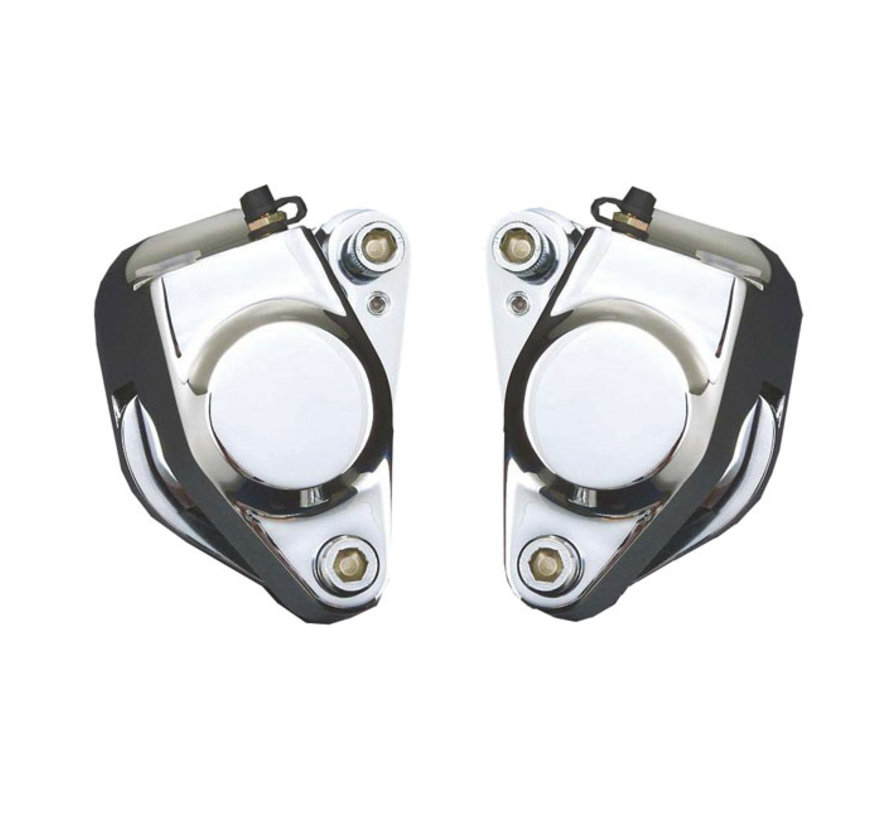 Bremssattel Chrome vorne Dual-Kit