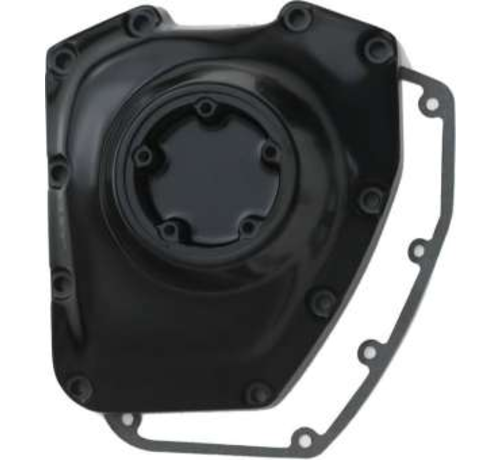 Ultima Twin Cam Cam Cover Black Fits: > 01-17 Dyna 01-17 Softail 01-16 Touring 09-16 Trike