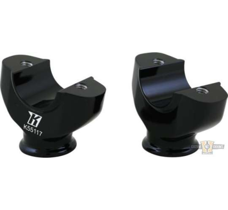 handlebars Lower Riser Black or Chrome Fits: > 18-19 FXBR 18-20 FXBRS 114 18 FXBRS 114 ANX