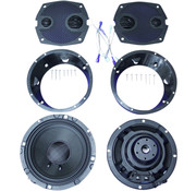 J&M Audio Rokker® XXR 6.71" Front Speaker Kit Past op:> 98-13 FLHT/ FLHX/ FLHTCUTG