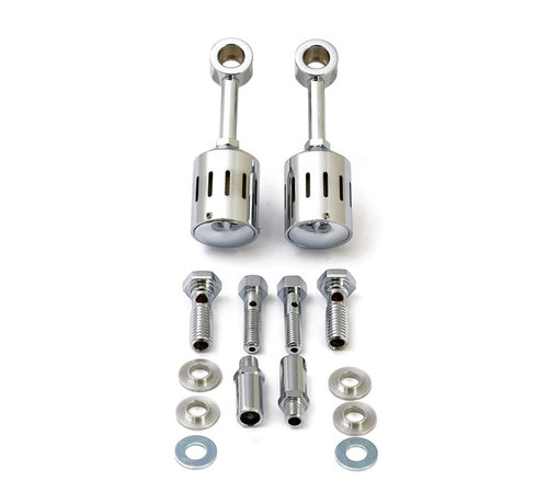 MCS Kit de reniflard double, cartouche courte Pour : > 93-22 Bigtwin