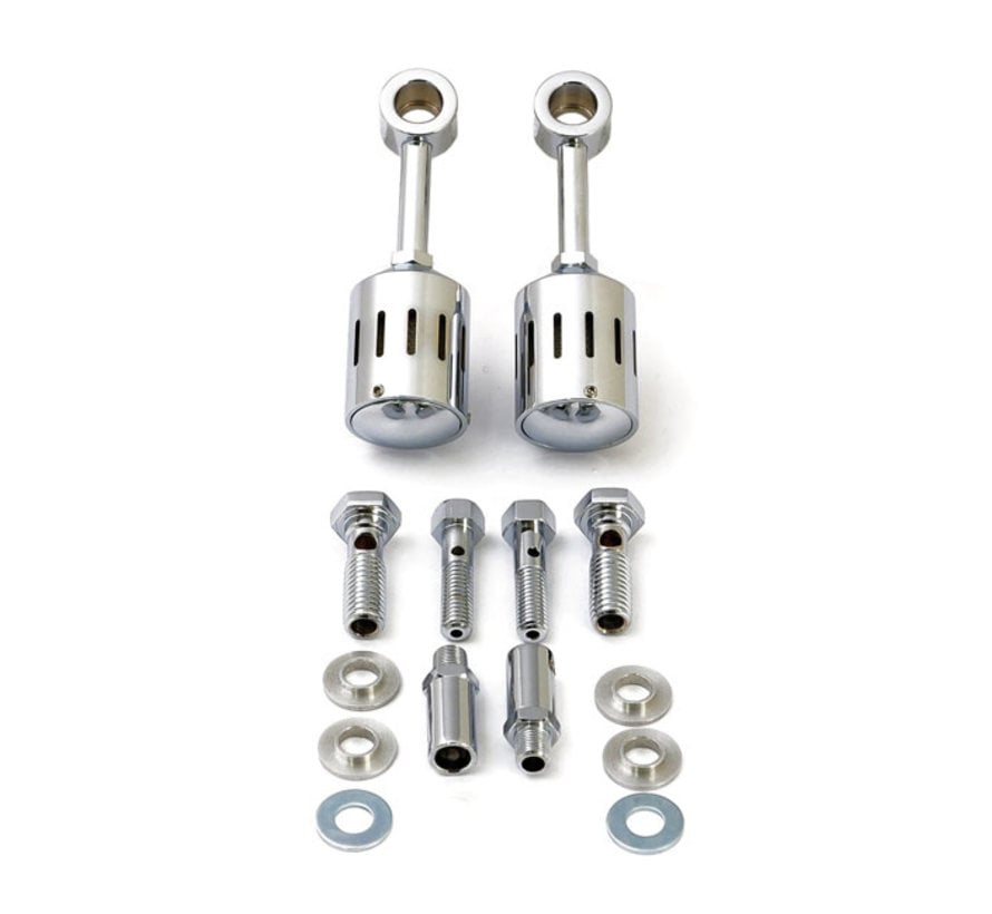 Kit de reniflard double, cartouche courte Pour : > 93-22 Bigtwin