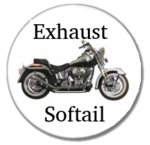 Softail exhaust system 2 into 2