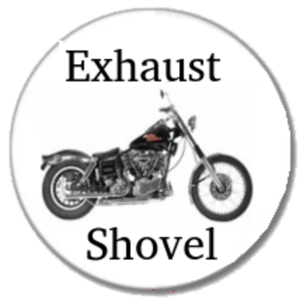 Harley Davidson Shovelhead Auspuff 2 in 1
