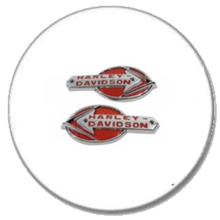 Emblema del tanque de Harley Davidson