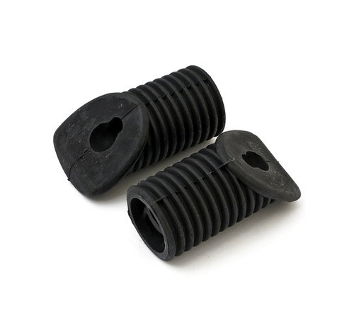 MCS footpeg rubbers Fits: > 82-94 FXR; 91-05 Dyna XL