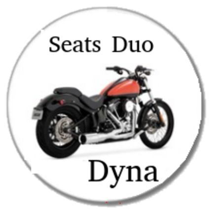 Harley Davidson Dyna stoelen duo (1991-2017)
