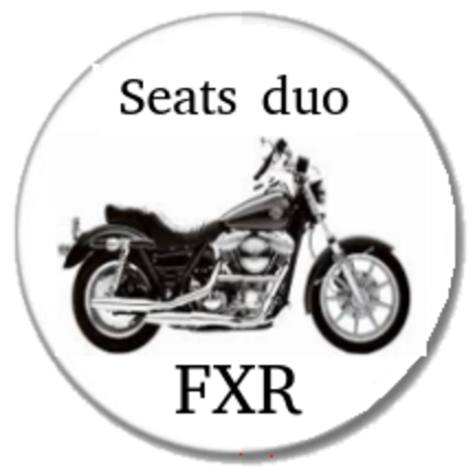 Harley Davidson seats duo 82-94 FXR; 99-00 FXR