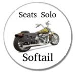 Softail Seats solo (1984-2017)