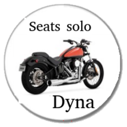 Harley Davidson Dyna Zadels solo (91-17)